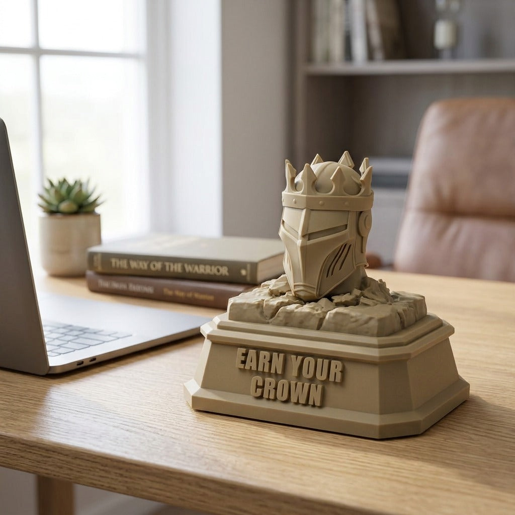 On a bright office desk