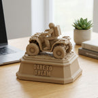 On a bright office desk