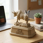 On a bright office desk