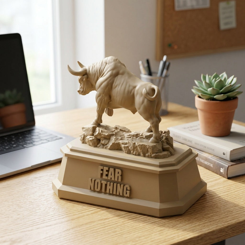 On a bright office desk