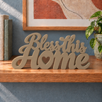 Bless This Home desk letters – Sandstorm on the ledge
