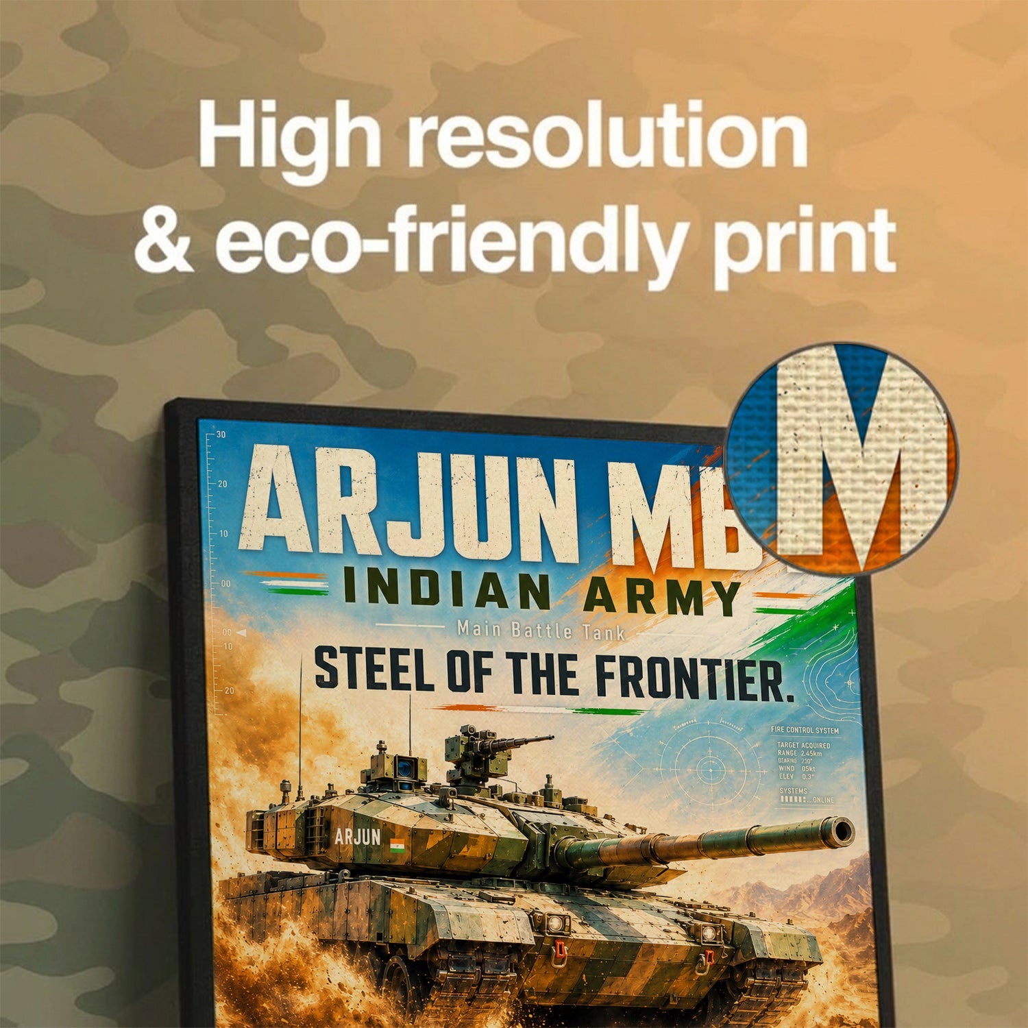 Arjun MBT in Action – Steel of the Frontier