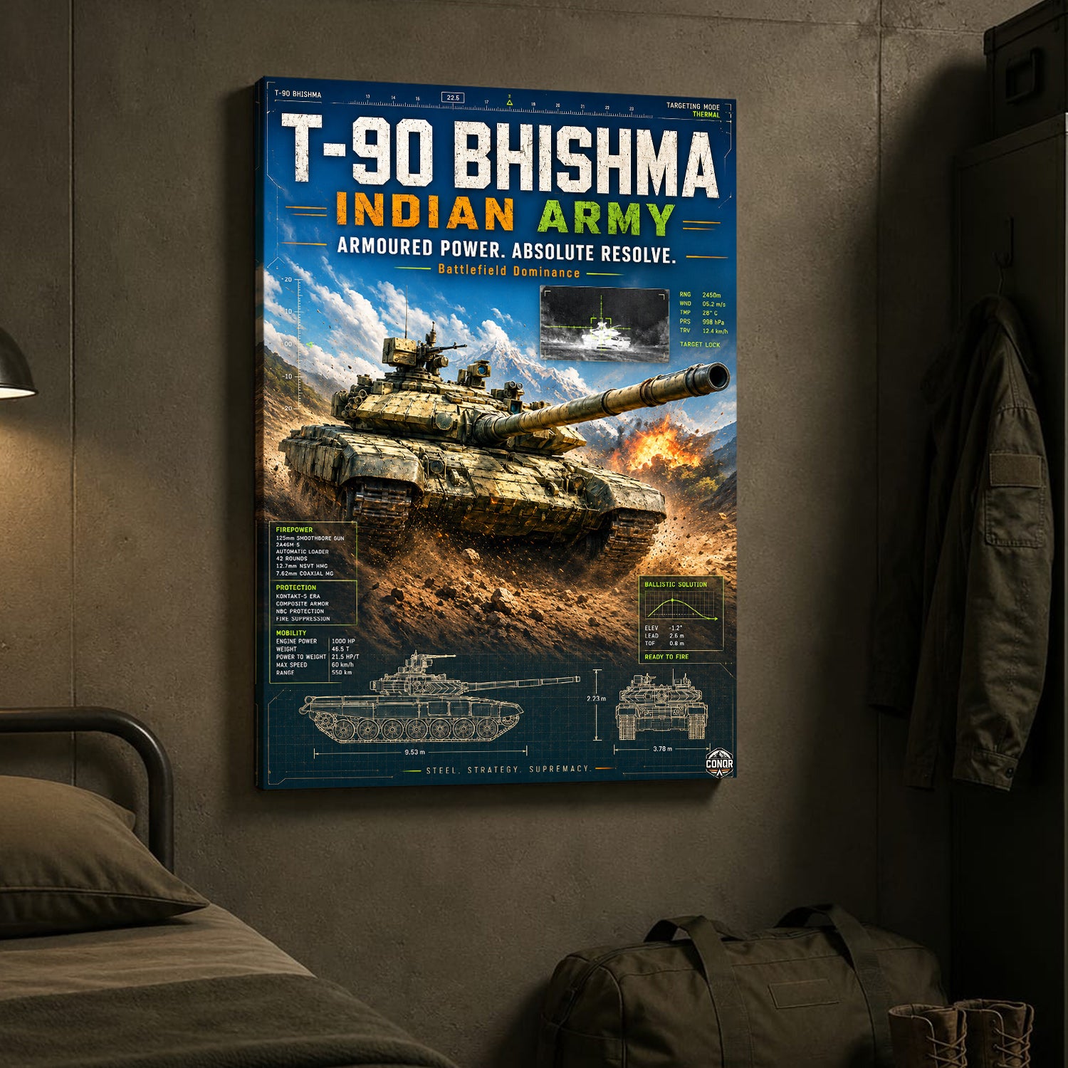 T-90 Bhishma in Action – Absolute Resolve