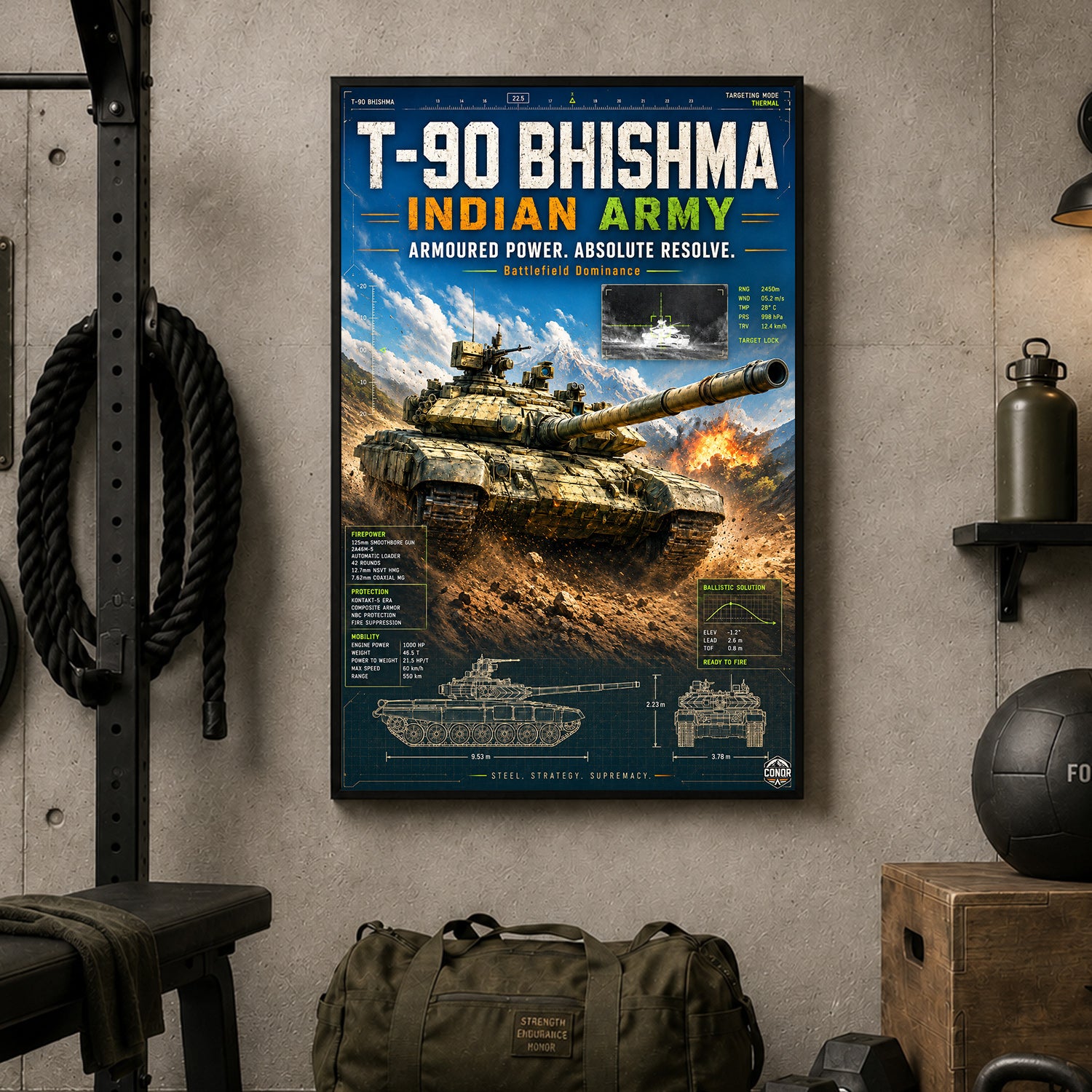 T-90 Bhishma in Action – Absolute Resolve