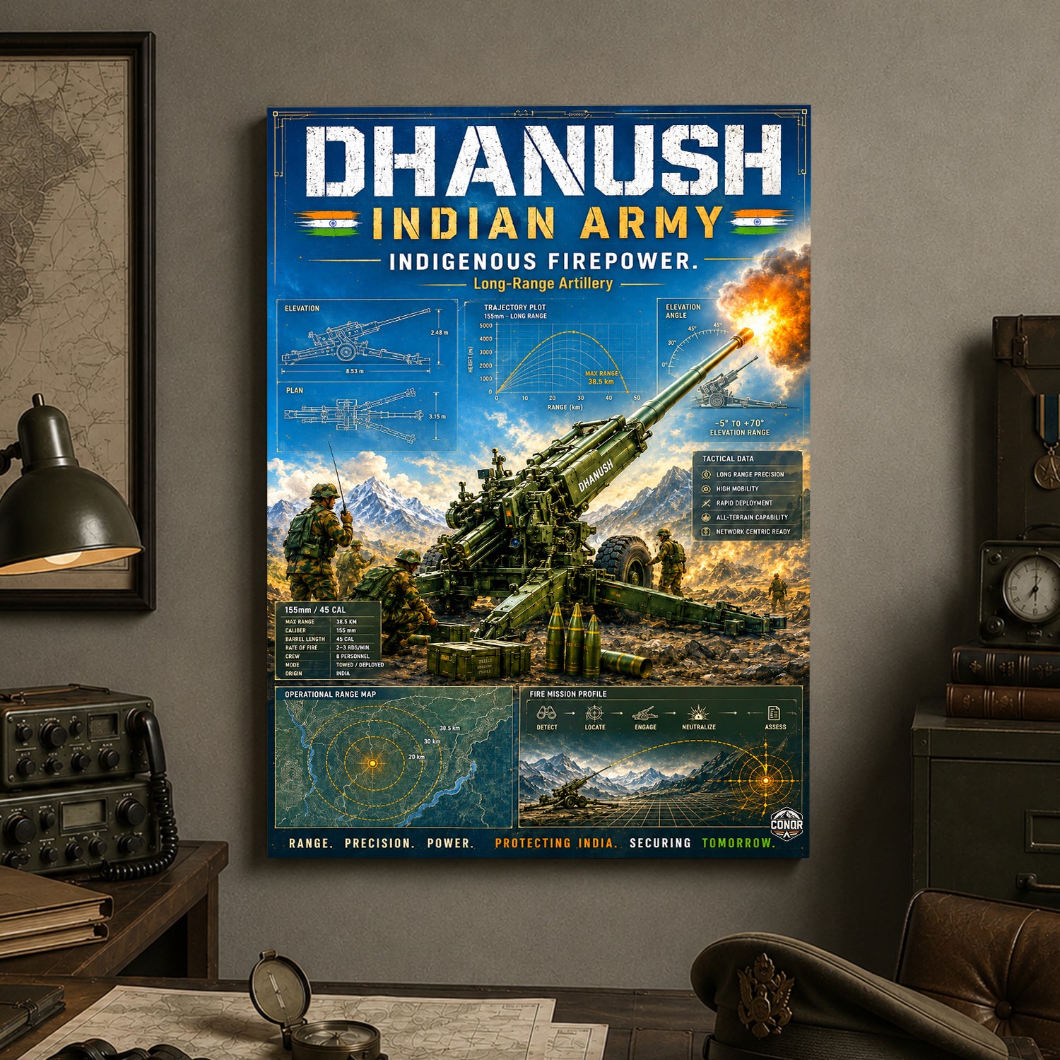 Dhanush in Action – Indigenous Firepower