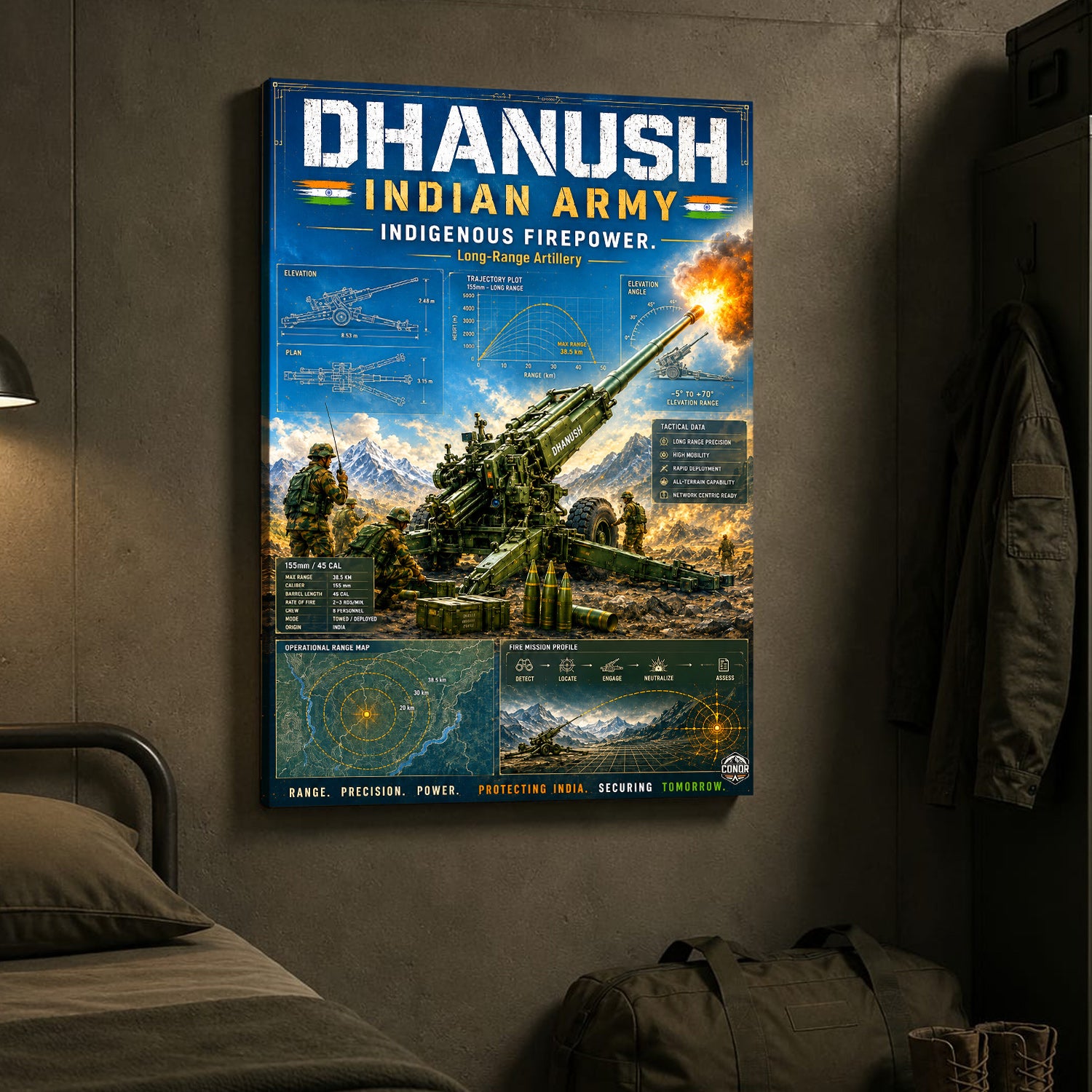 Dhanush in Action – Indigenous Firepower