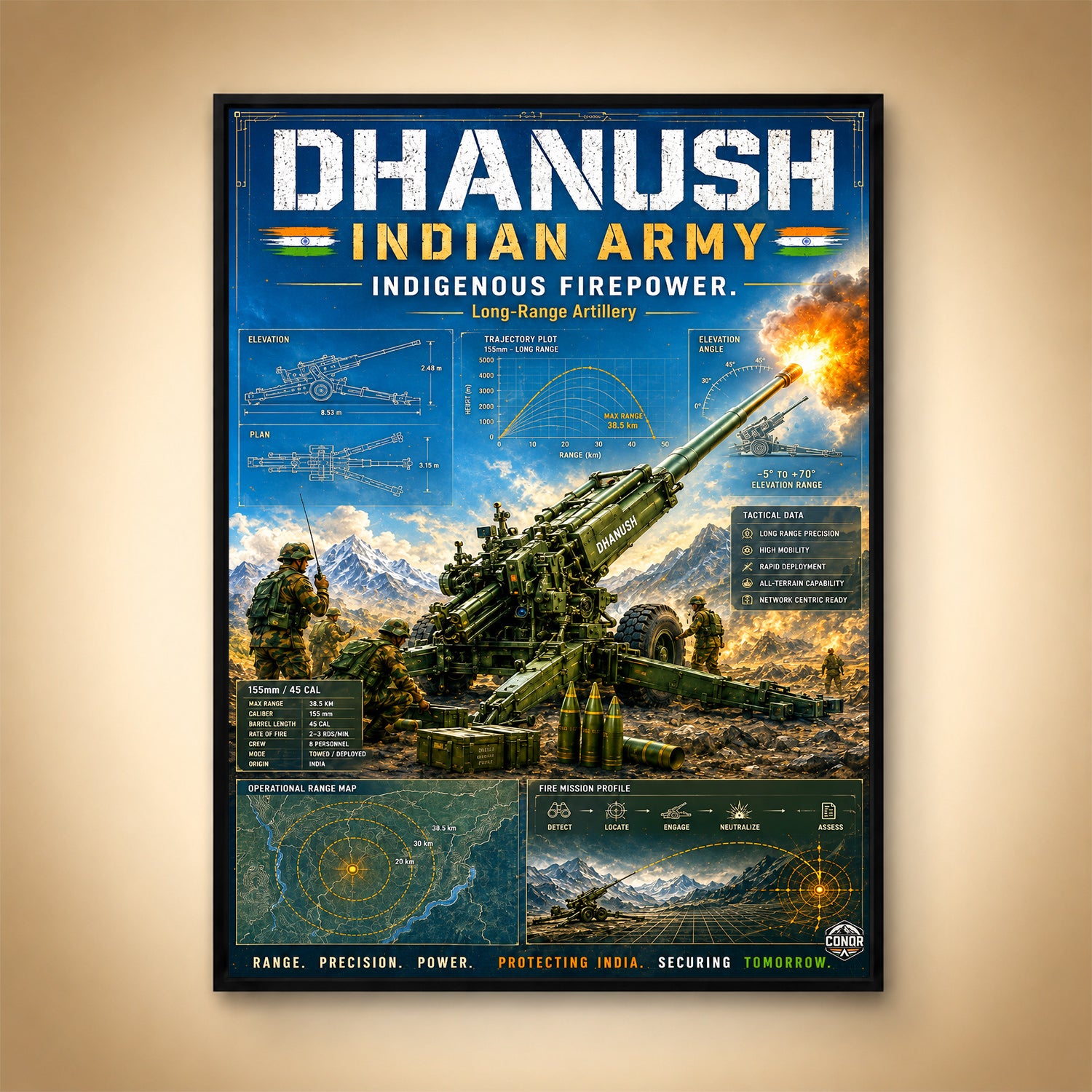 Dhanush in Action – Indigenous Firepower