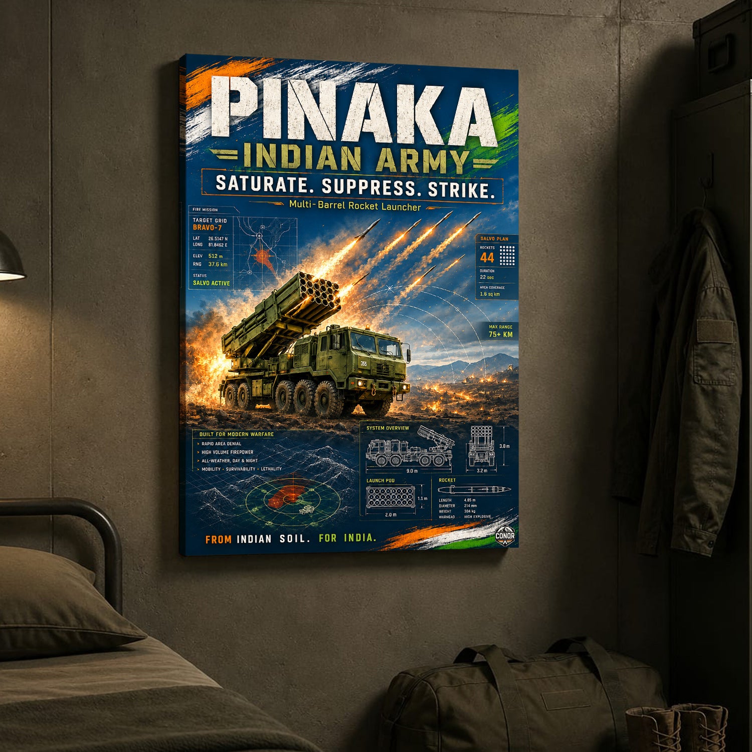 Pinaka in Action – Salvo Active