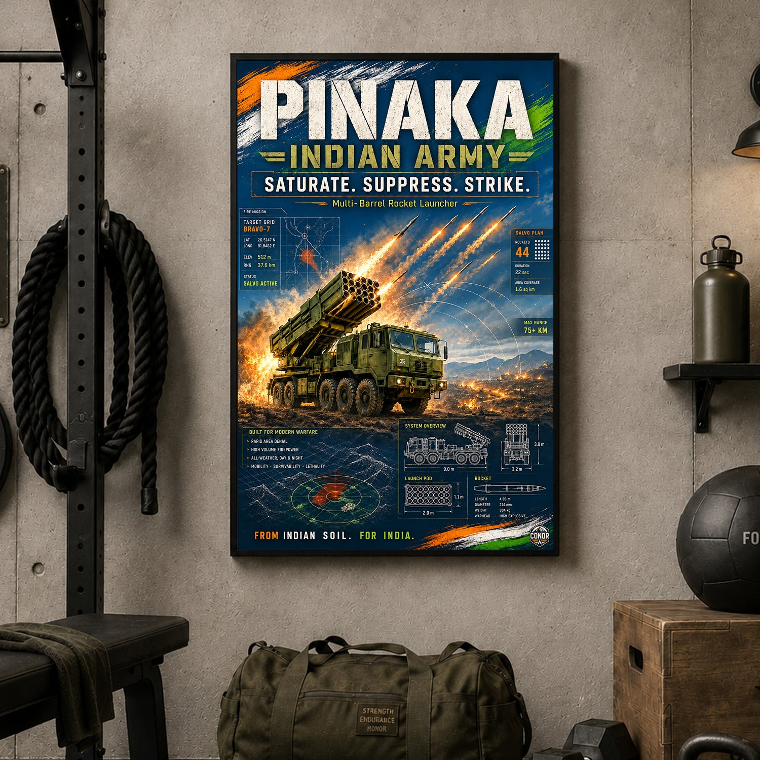 Pinaka in Action – Salvo Active