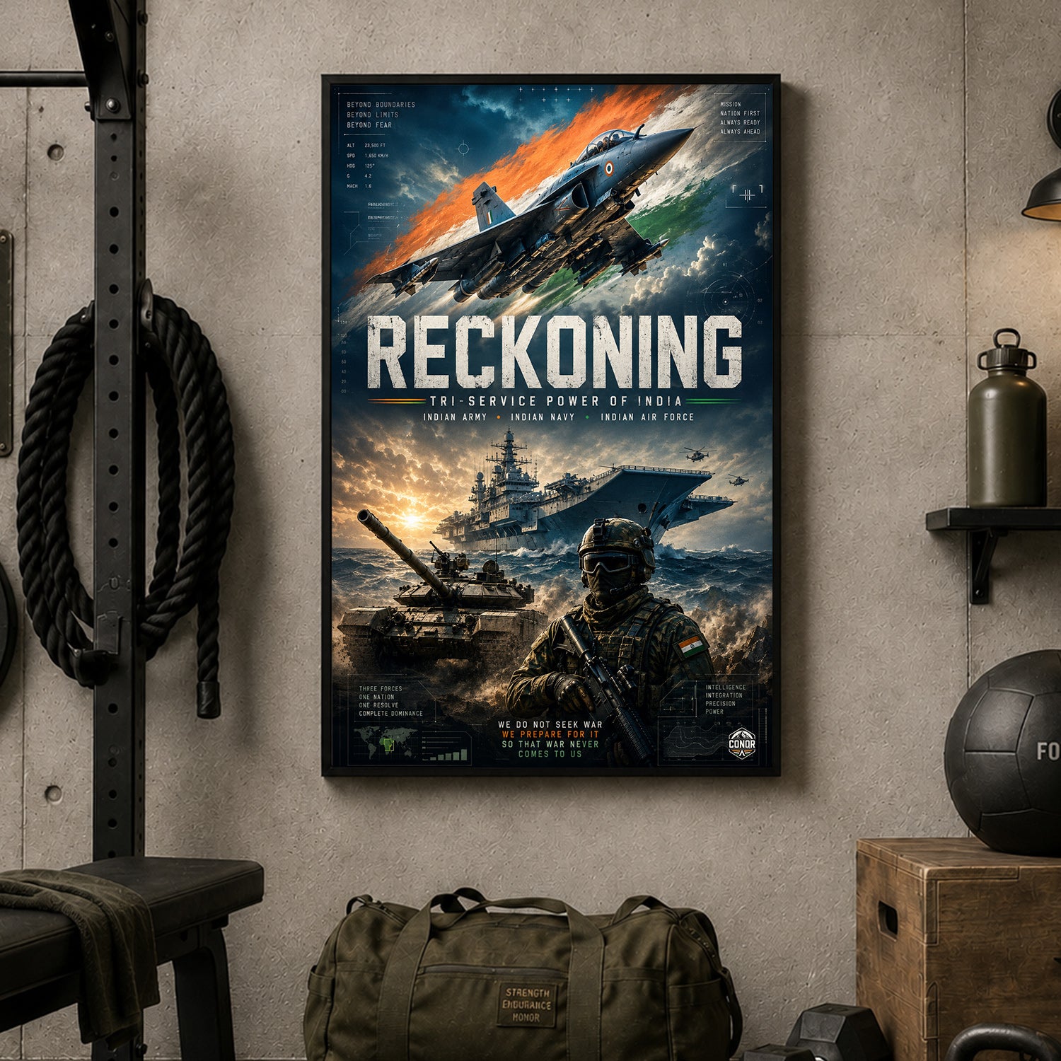 Reckoning – Tri-Service Power of India