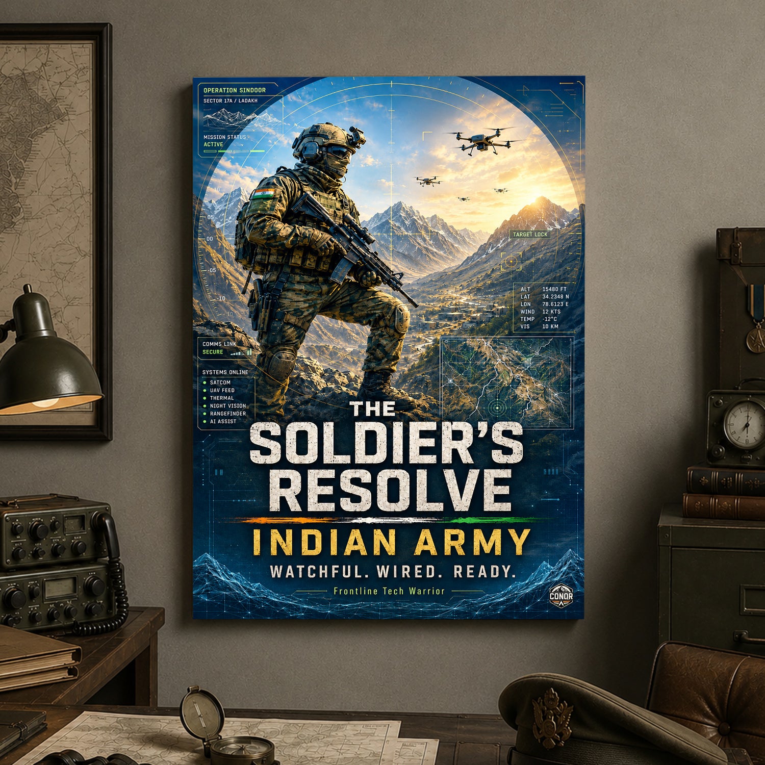 Frontline Tech Warrior – The Soldier's Resolve