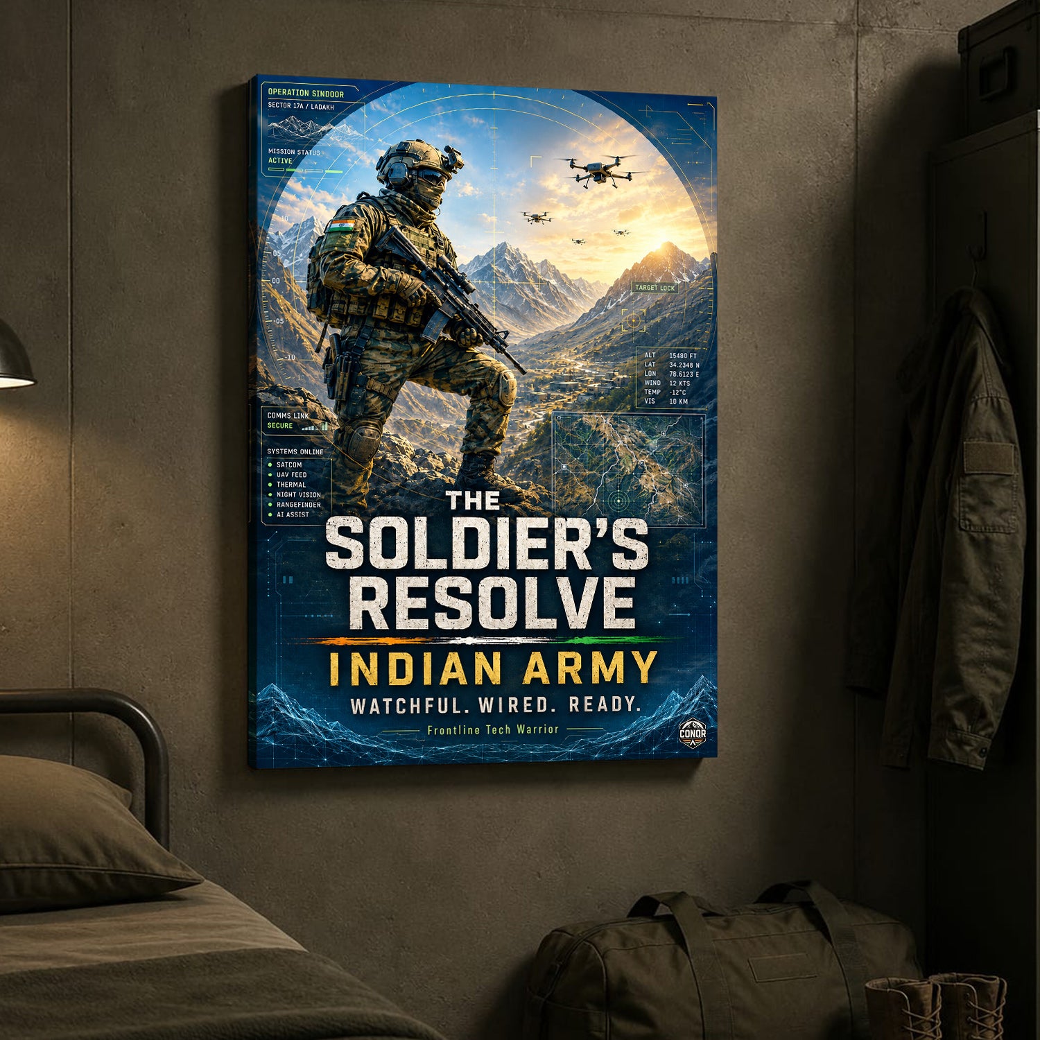 Frontline Tech Warrior – The Soldier's Resolve
