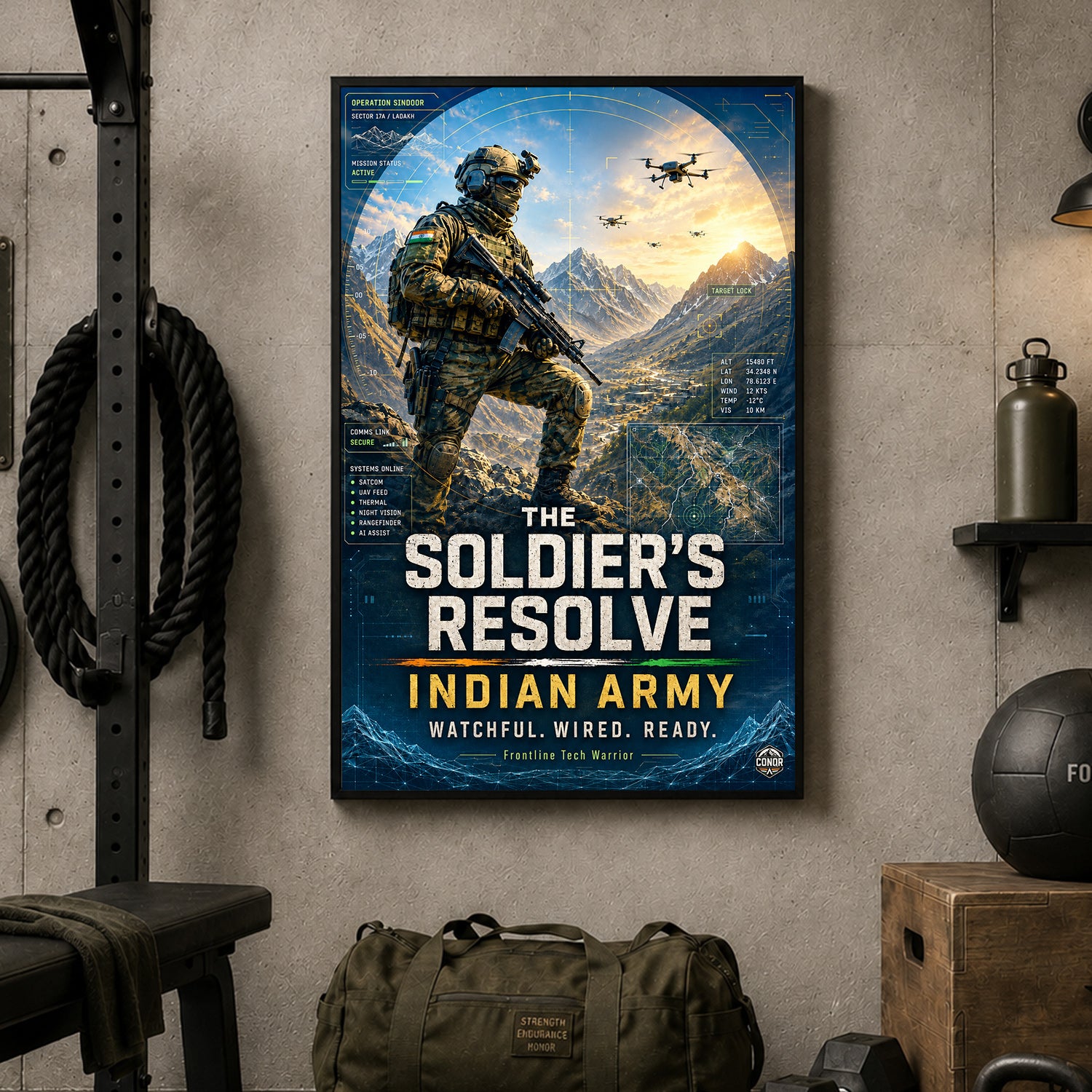 Frontline Tech Warrior – The Soldier's Resolve