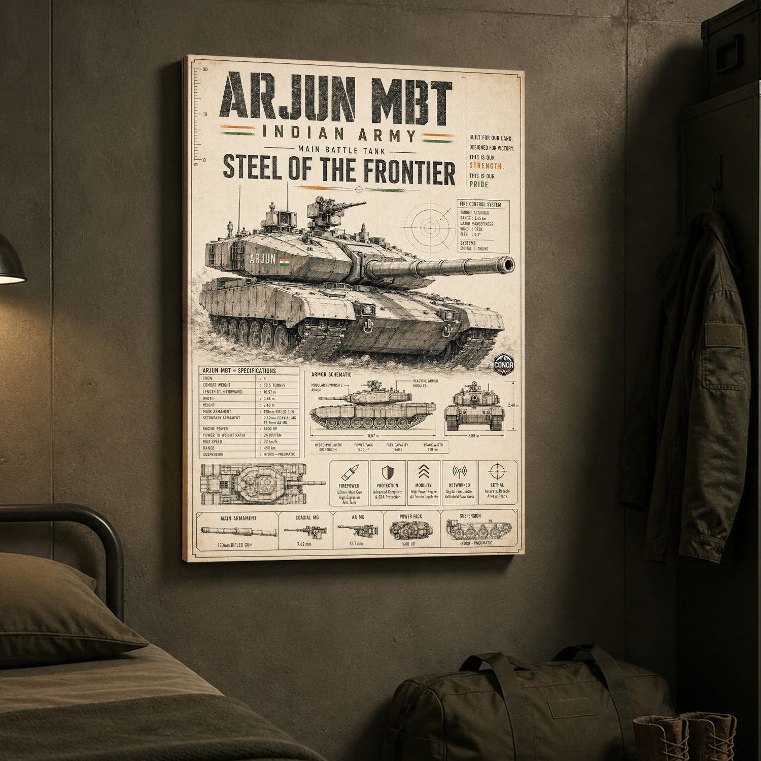 Arjun MBT, the Vintage Study – Steel of the Frontier