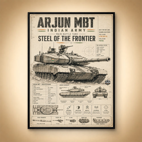 Arjun MBT, the Vintage Study – Steel of the Frontier
