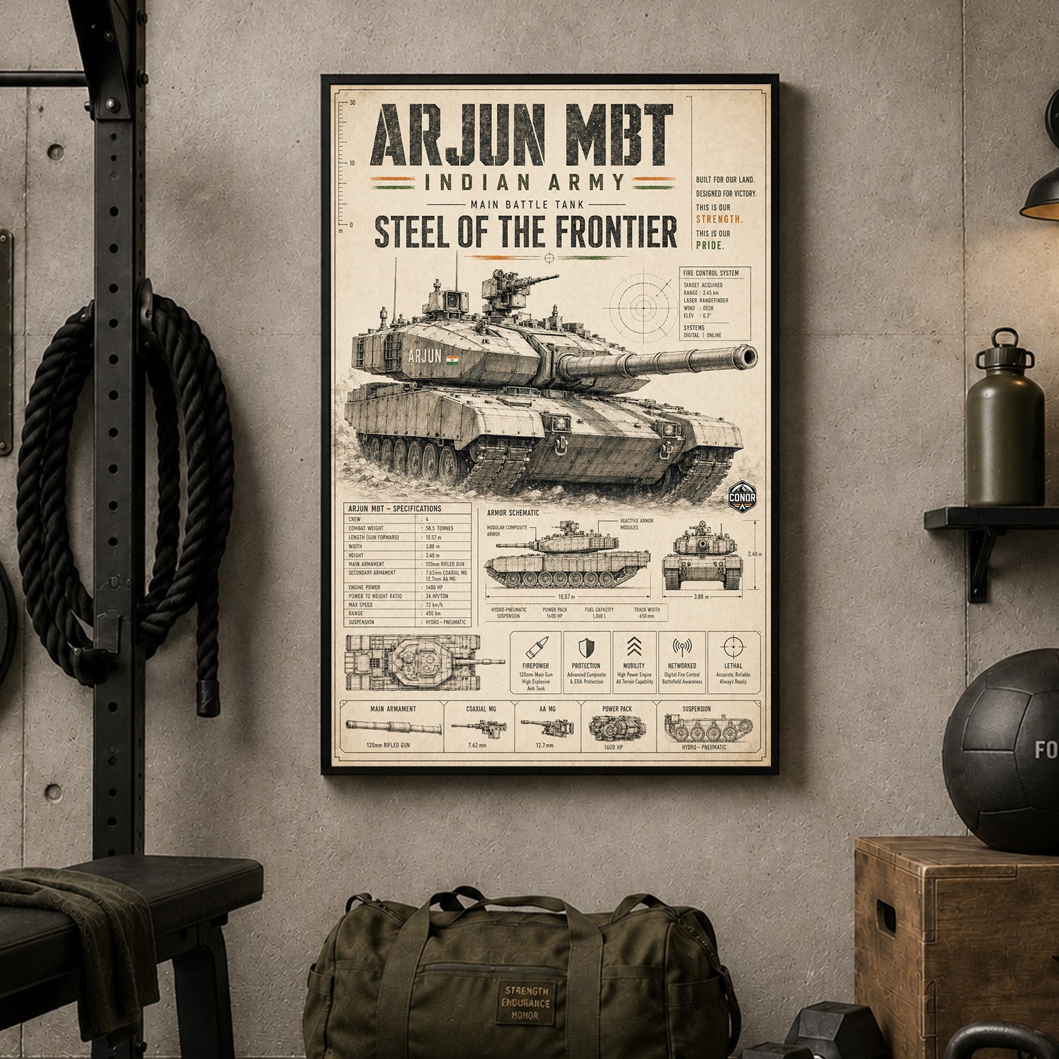 Arjun MBT, the Vintage Study – Steel of the Frontier