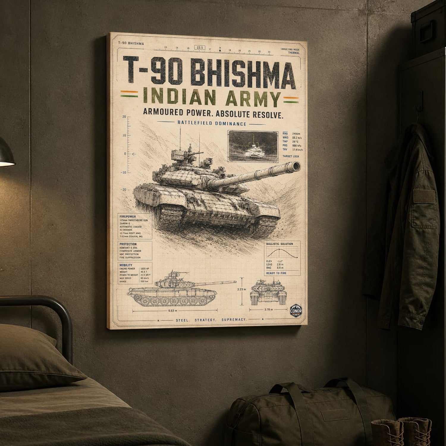 T-90 Bhishma, the Vintage Study – Armoured Power