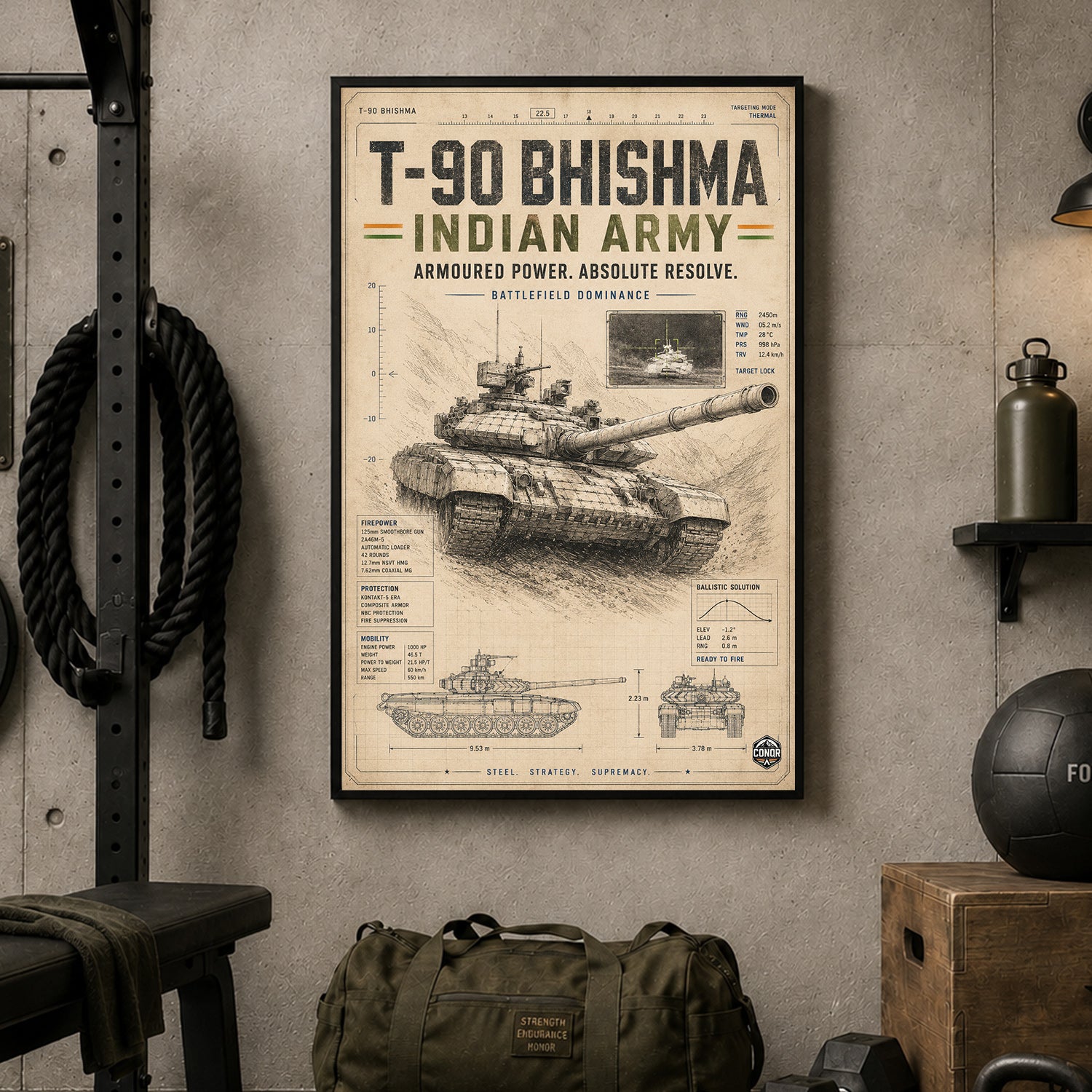 T-90 Bhishma, the Vintage Study – Armoured Power