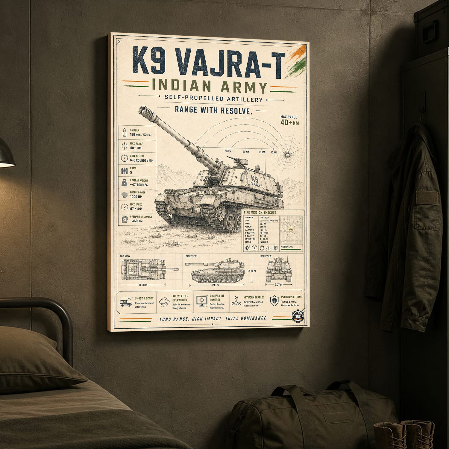K9 Vajra-T, the Vintage Study – Range With Resolve