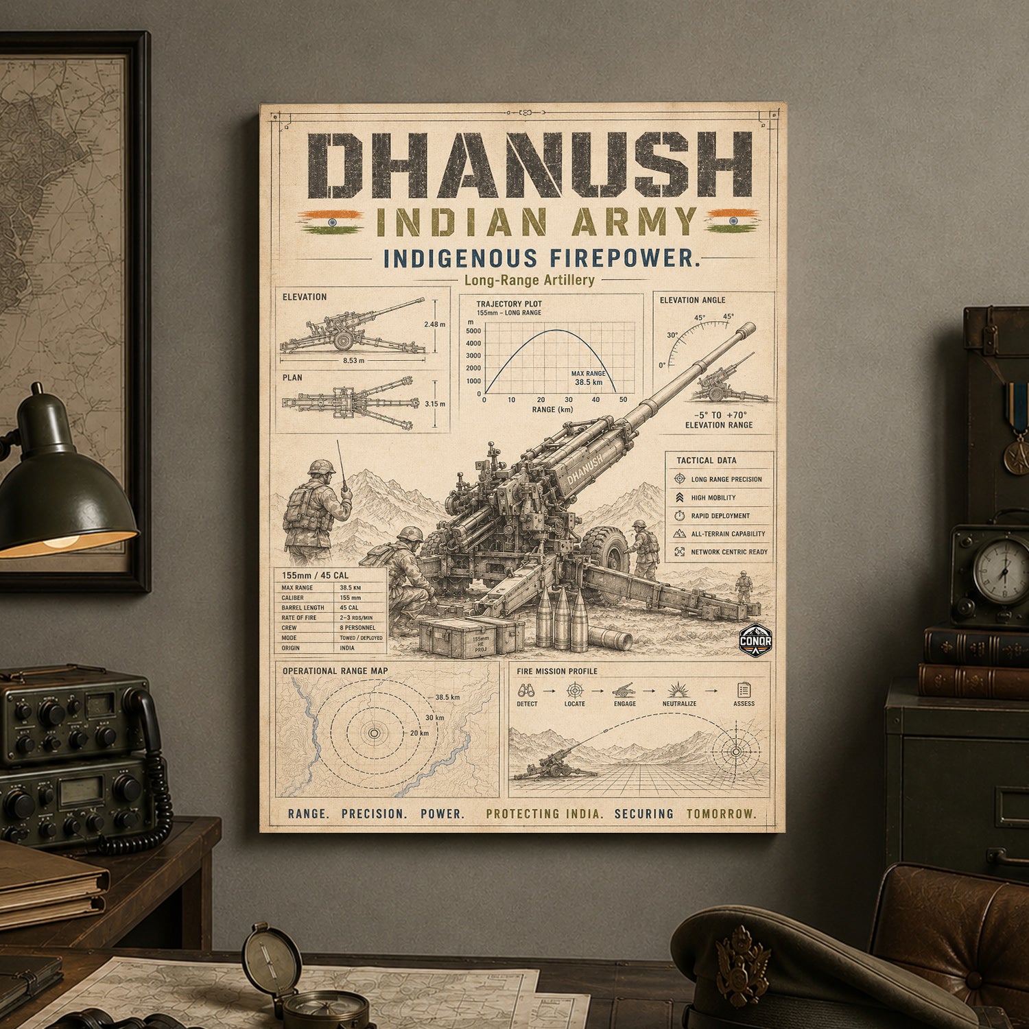Dhanush, the Vintage Study – Indigenous Firepower