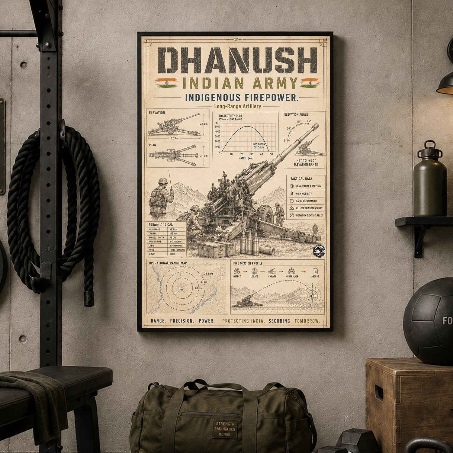 Dhanush, the Vintage Study – Indigenous Firepower