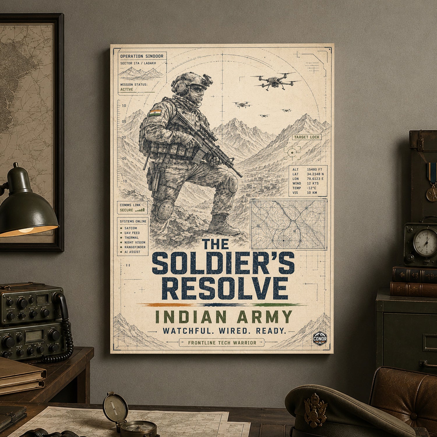 The Soldier's Resolve – Watchful, Wired, Ready