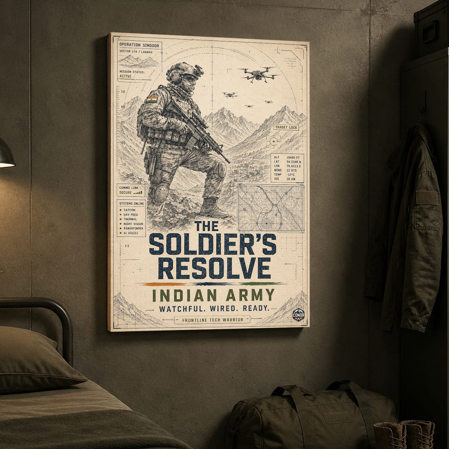 The Soldier's Resolve – Watchful, Wired, Ready