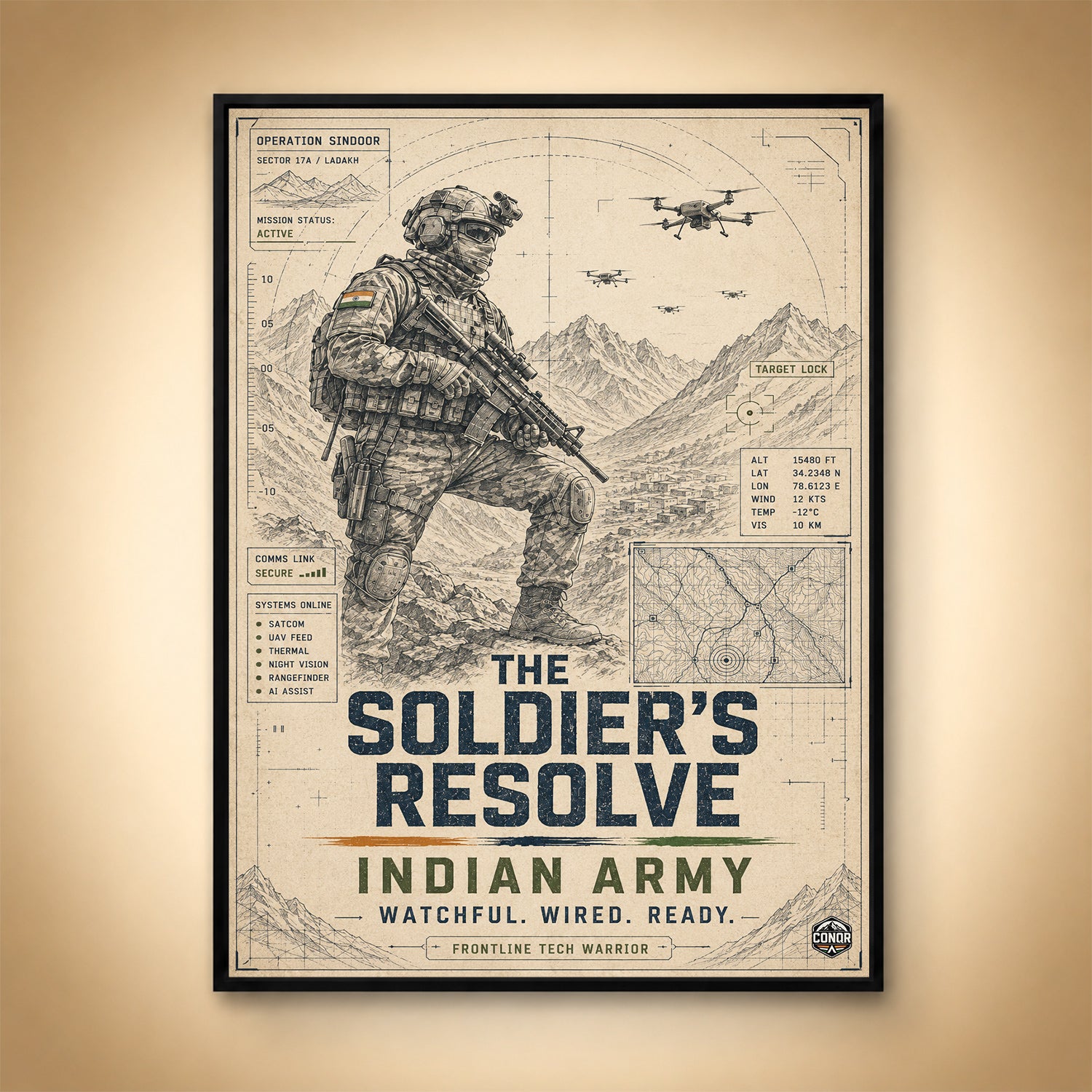 The Soldier's Resolve – Watchful, Wired, Ready