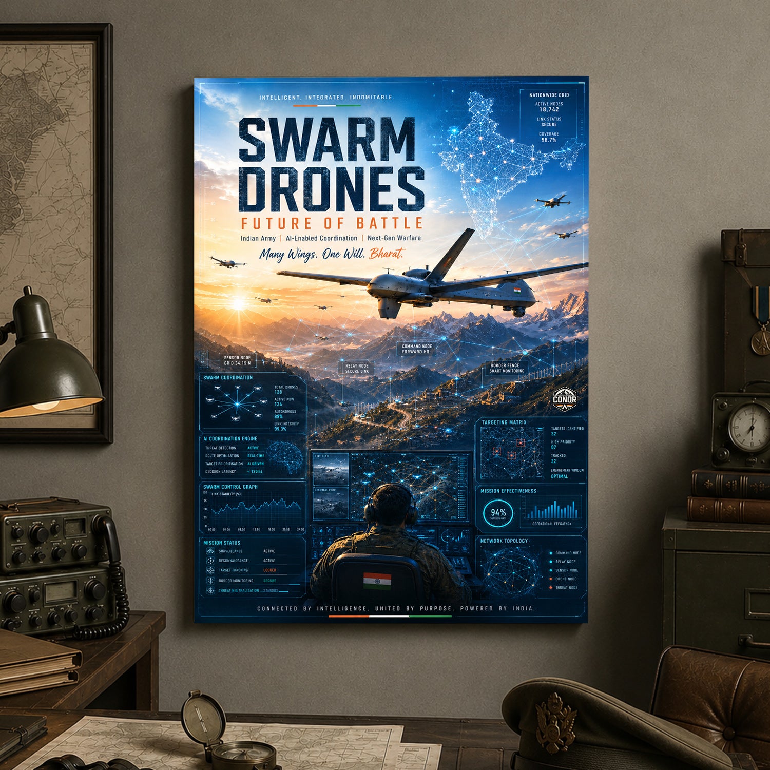 Swarm Drones – Many Wings, One Will