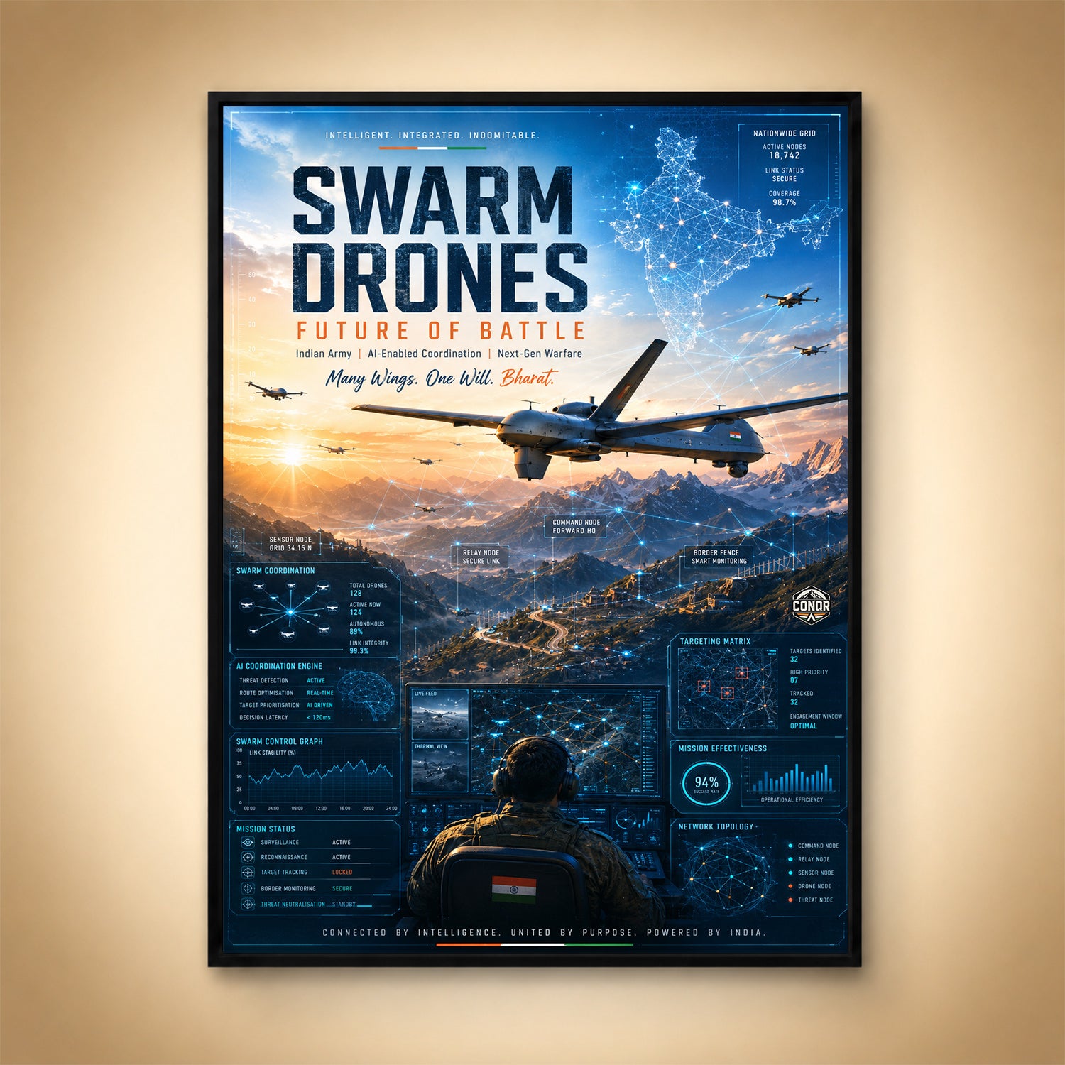 Swarm Drones – Many Wings, One Will