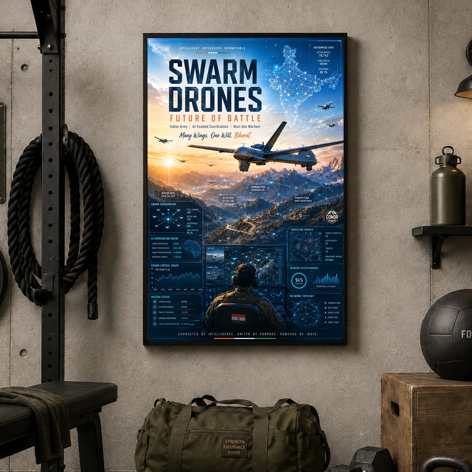 Swarm Drones – Many Wings, One Will