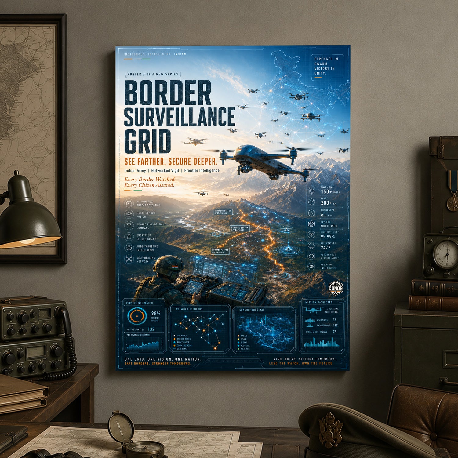 Border Surveillance Grid – See Farther, Secure Deeper