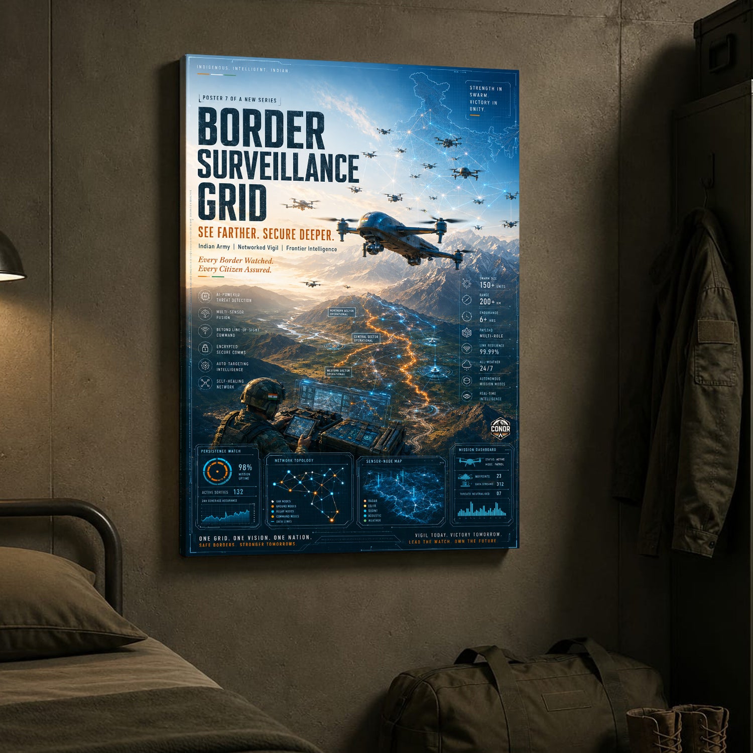 Border Surveillance Grid – See Farther, Secure Deeper