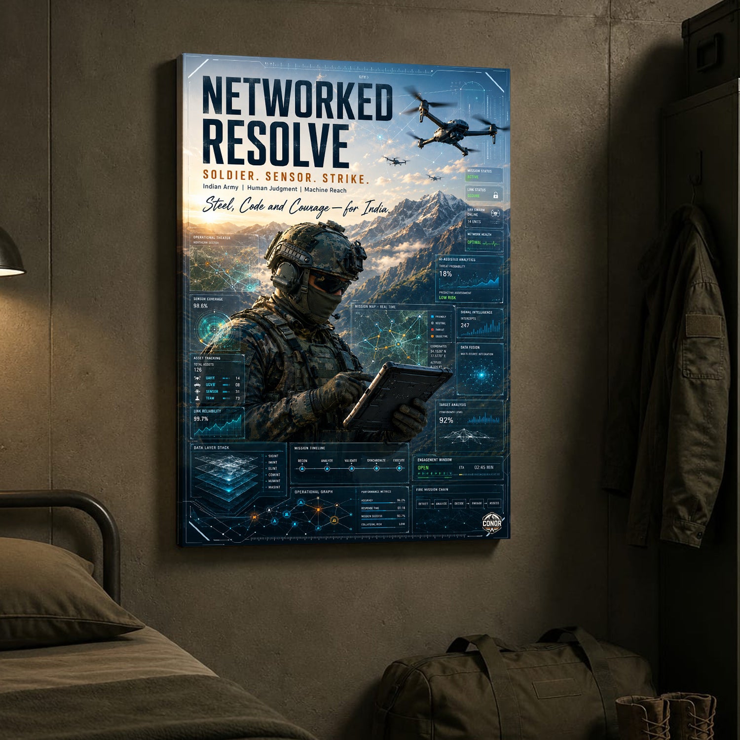Networked Resolve – Soldier. Sensor. Strike.