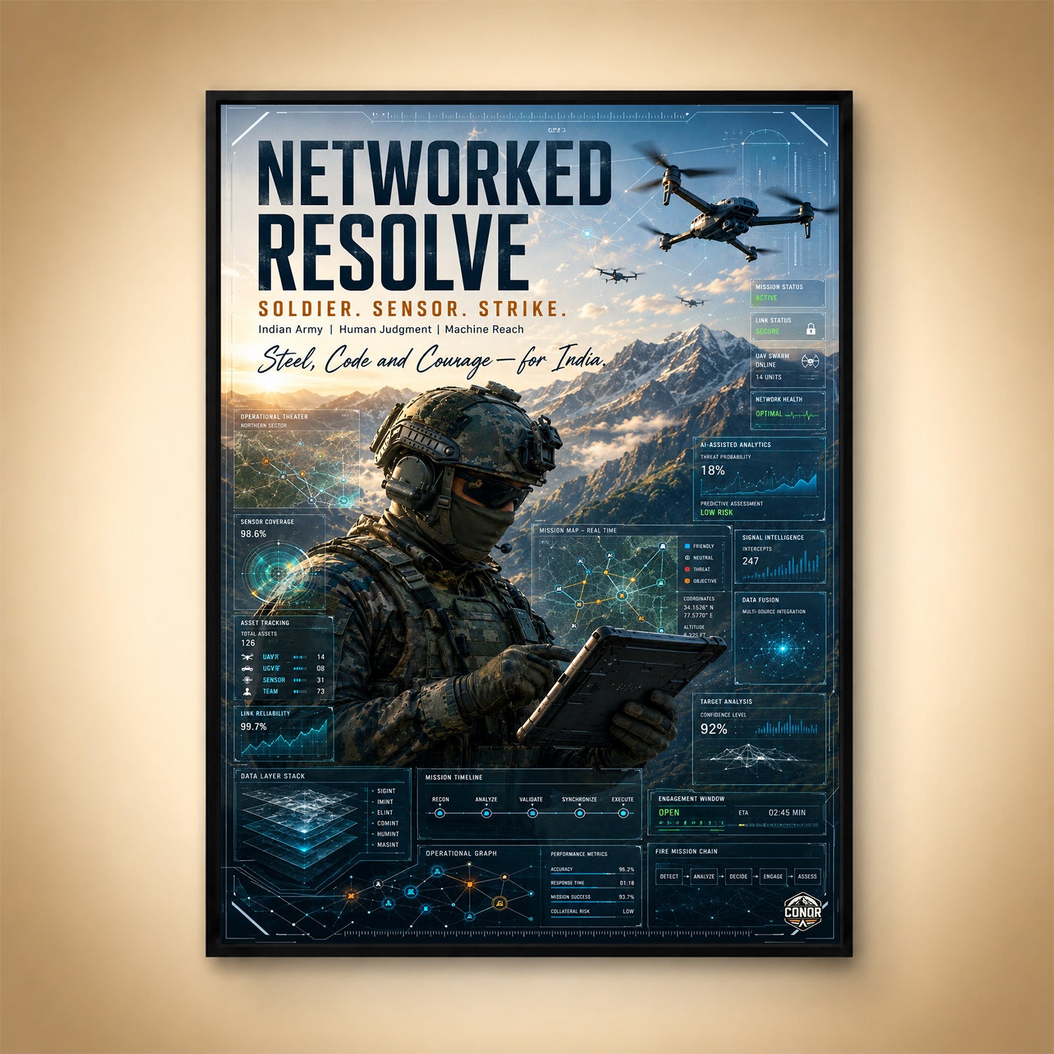 Networked Resolve – Soldier. Sensor. Strike.