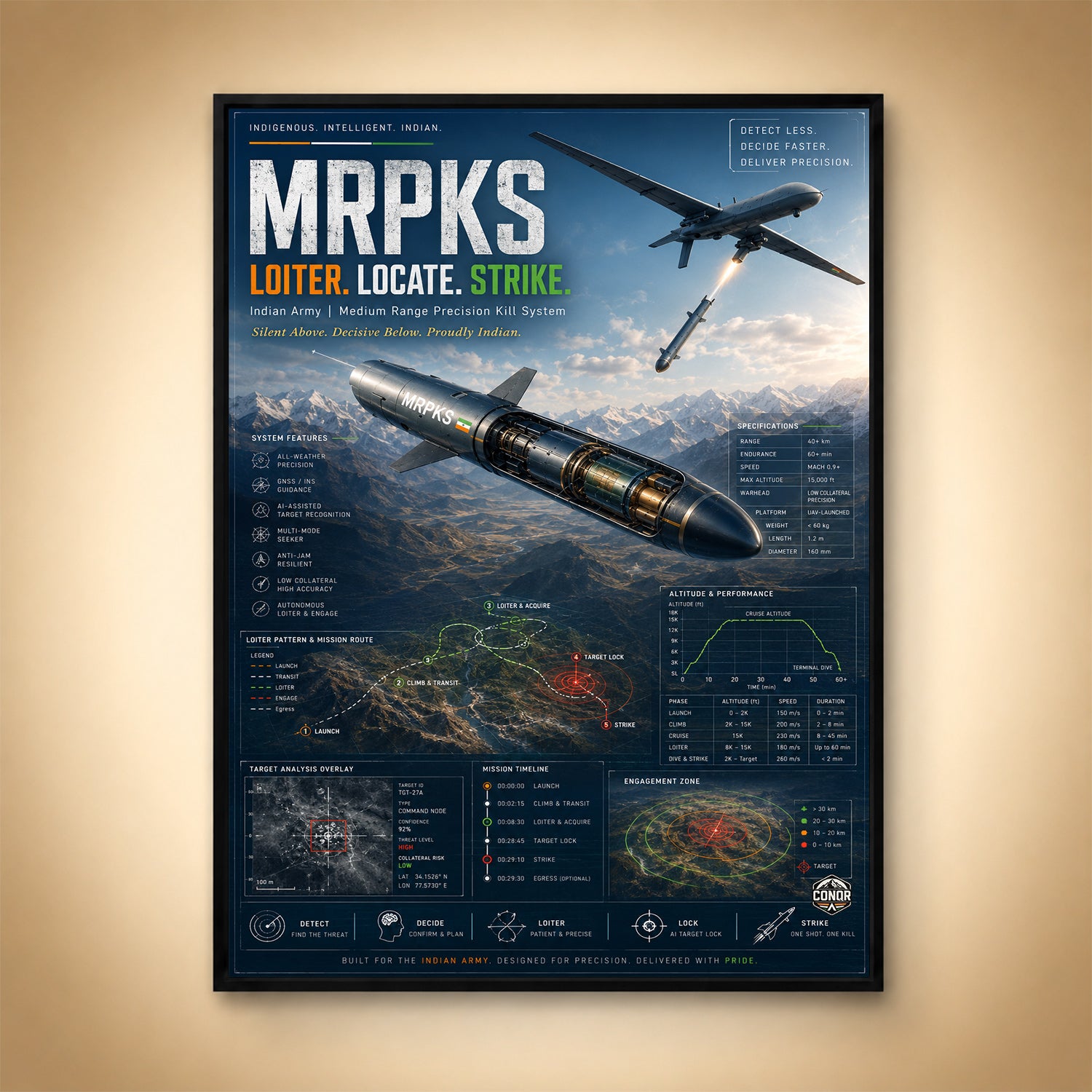 MRPKS – Loiter, Locate, Strike