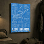 T-90 Bhishma Blueprint – Steel That Holds the Line