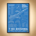T-90 Bhishma Blueprint – Steel That Holds the Line