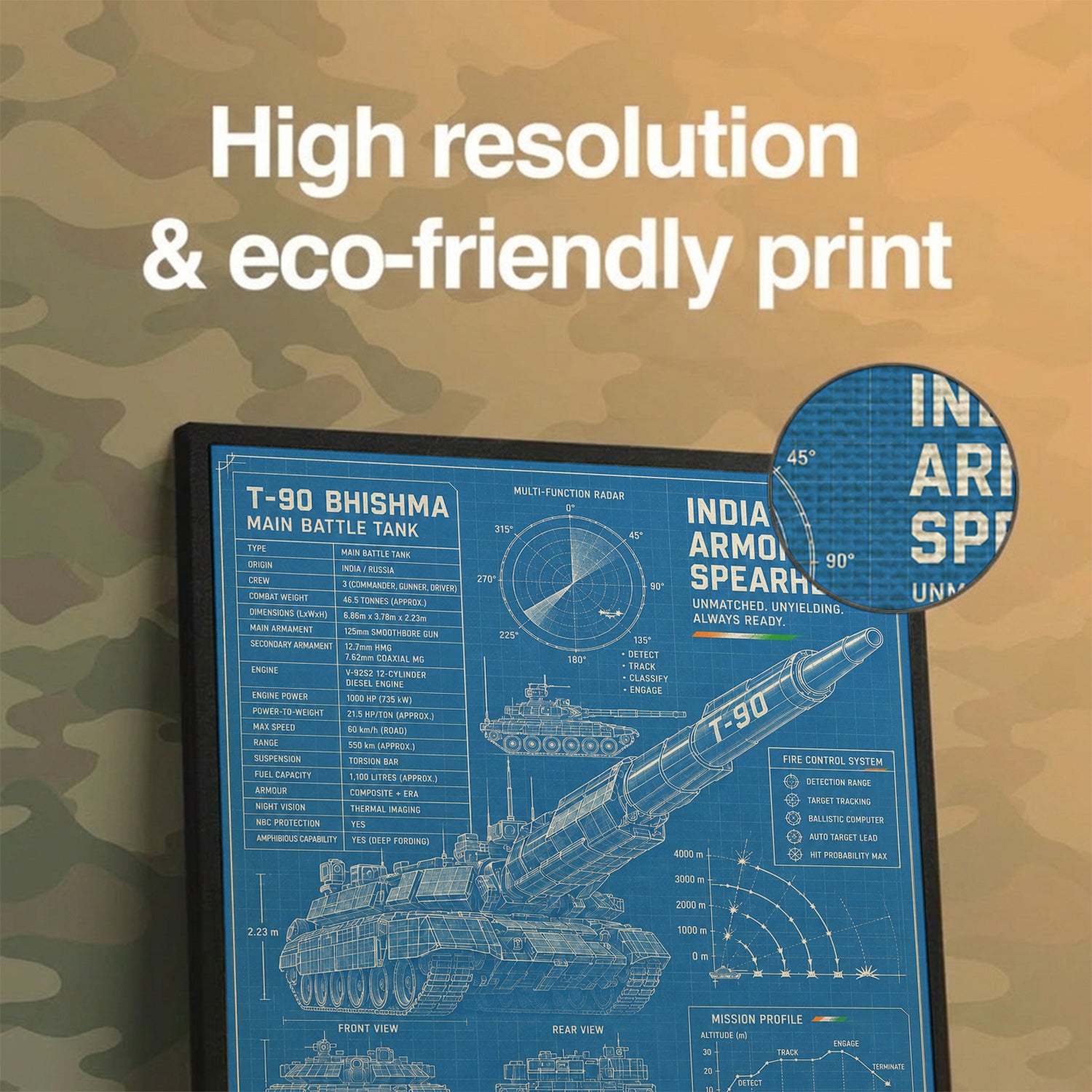 T-90 Bhishma Blueprint – Steel That Holds the Line