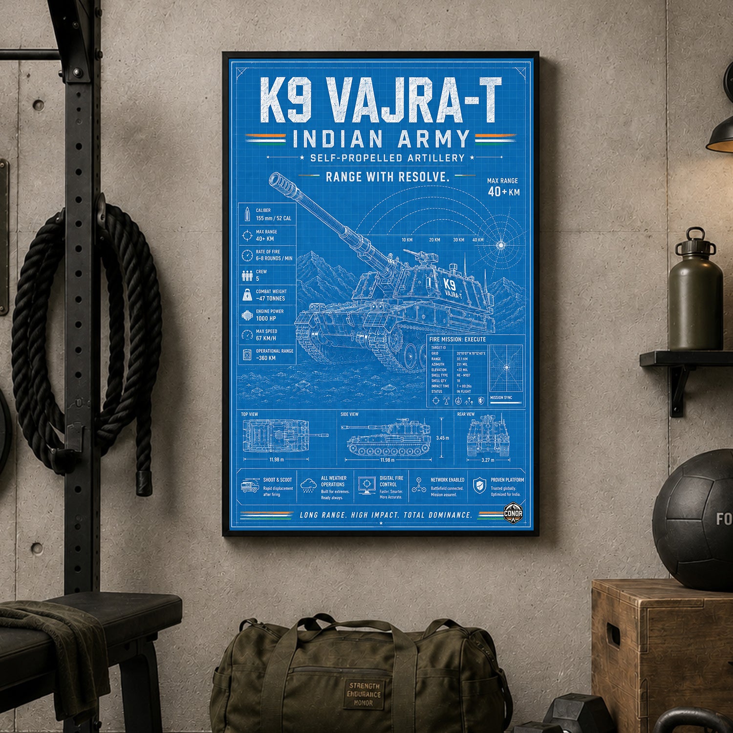 K9 Vajra-T Blueprint – Range With Resolve