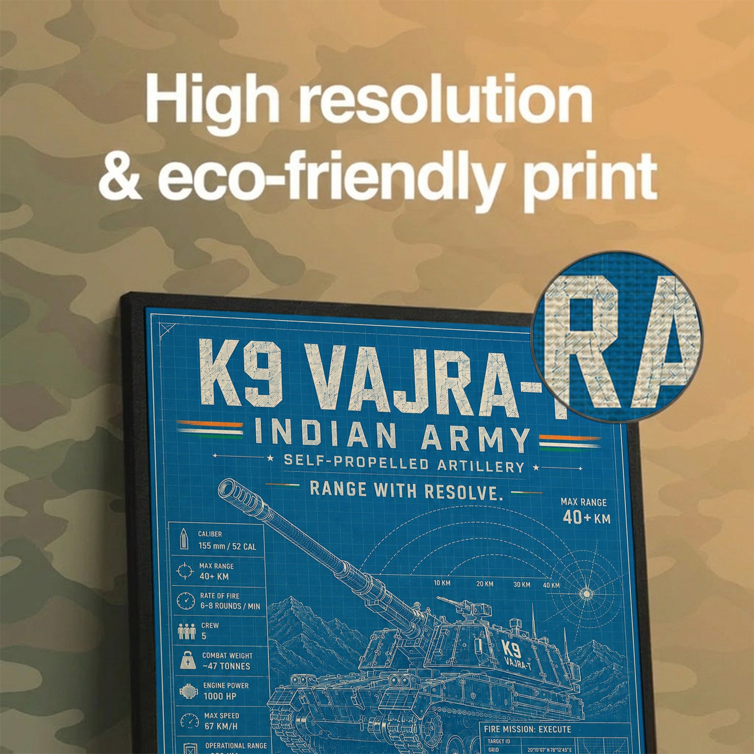 K9 Vajra-T Blueprint – Range With Resolve