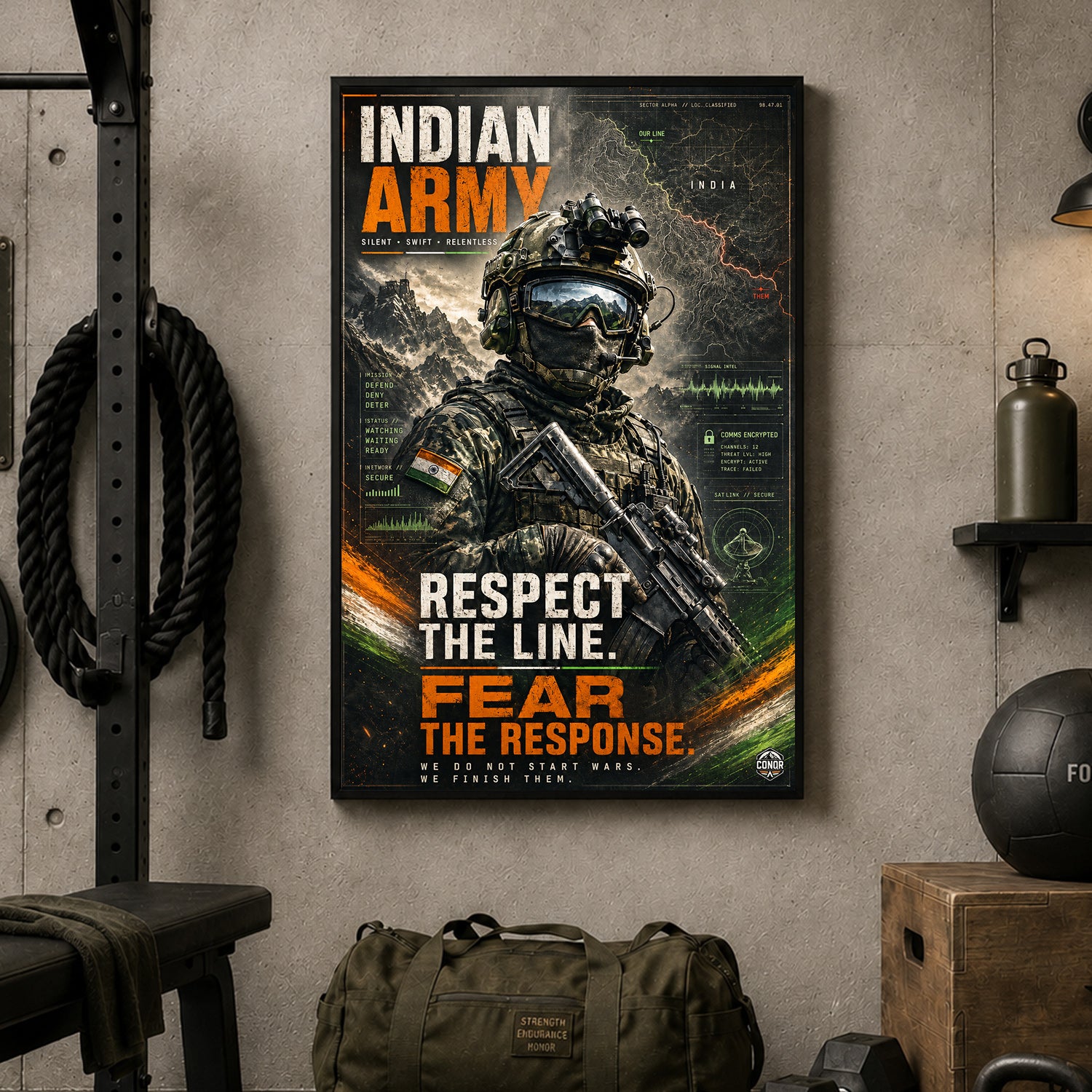 Respect the Line – Fear the Response
