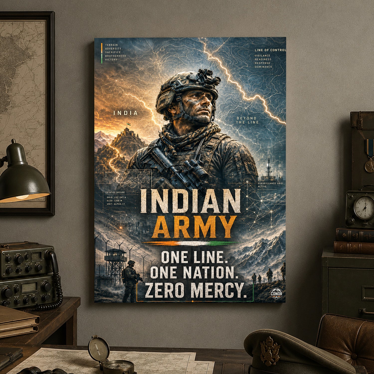 Zero Mercy – One Line. One Nation.