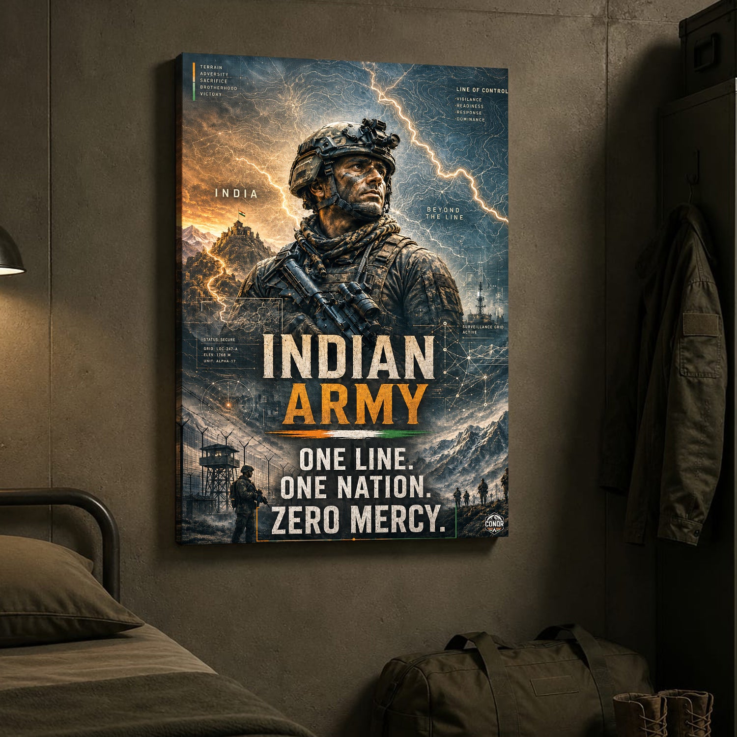 Zero Mercy – One Line. One Nation.