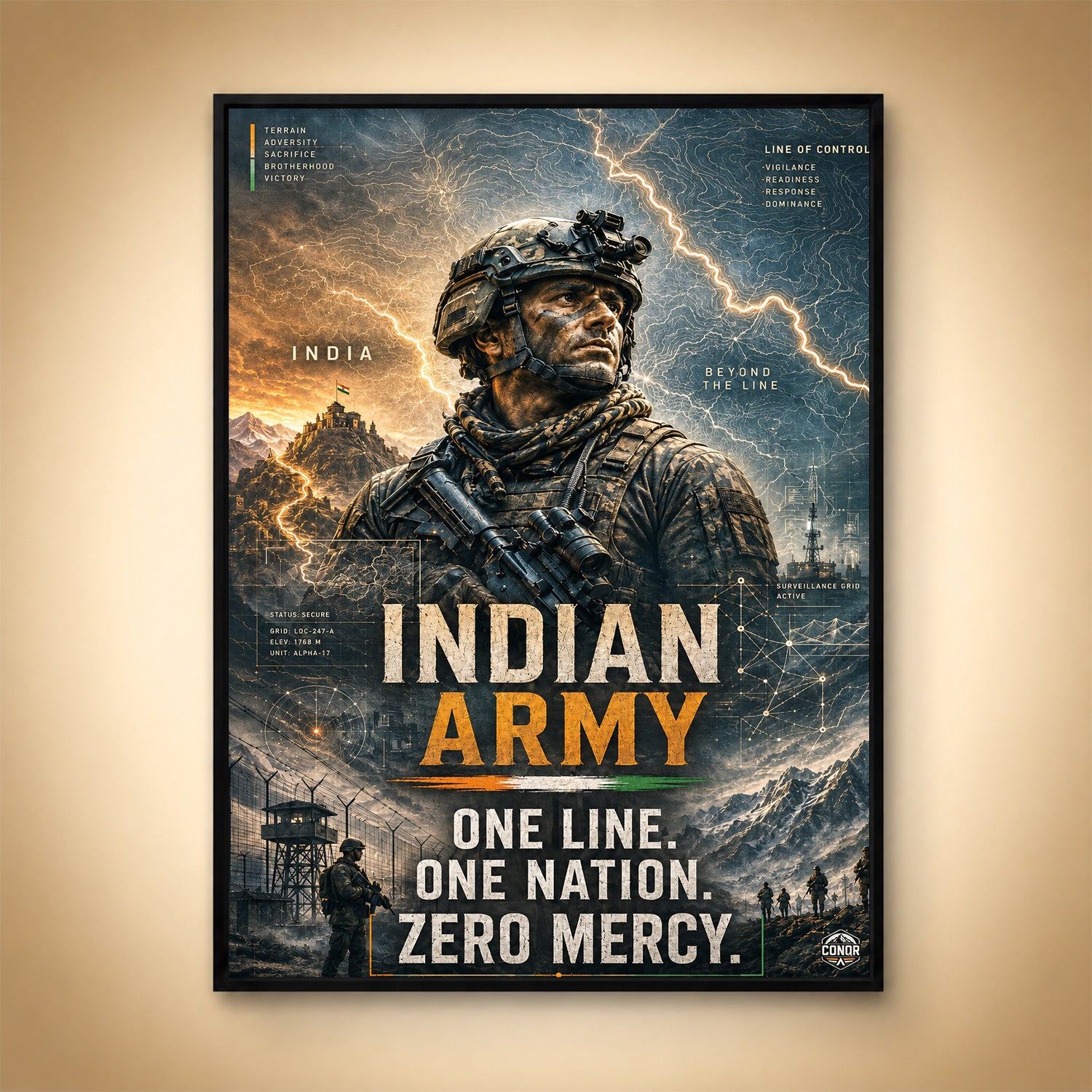 Zero Mercy – One Line. One Nation.