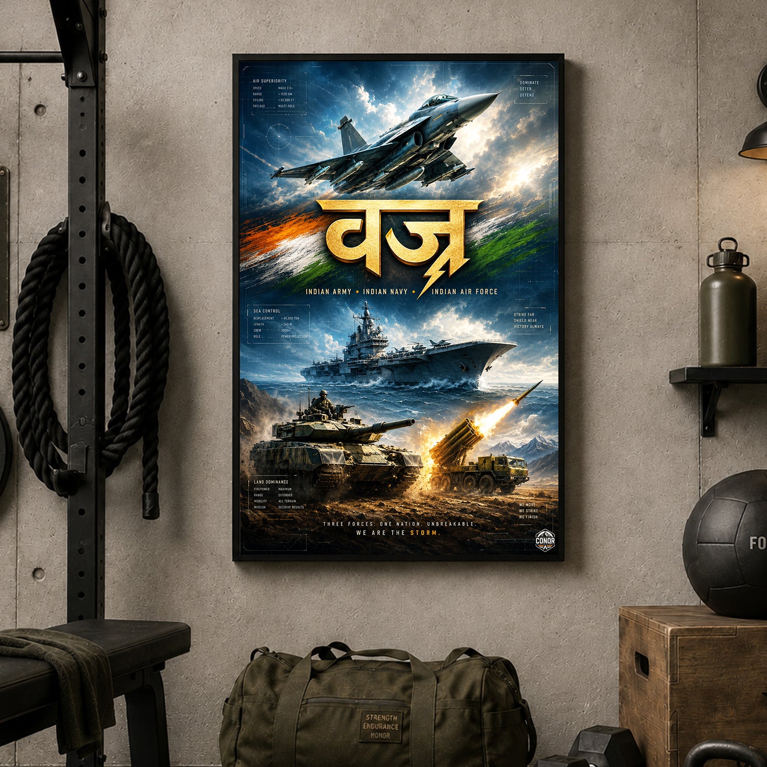 Vajra – Dominate, Deter, Defend