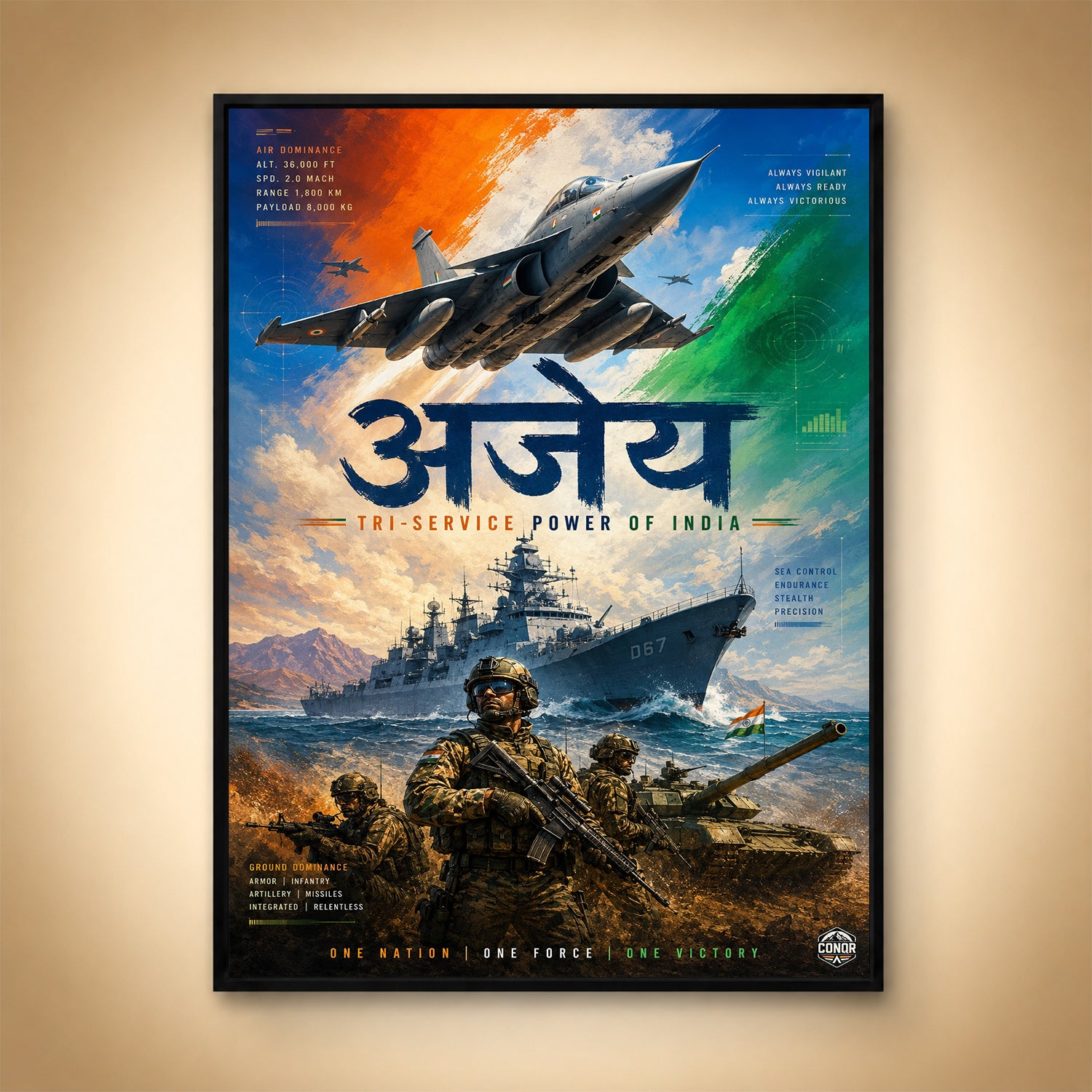 Ajeya – One Nation, One Force, One Victory