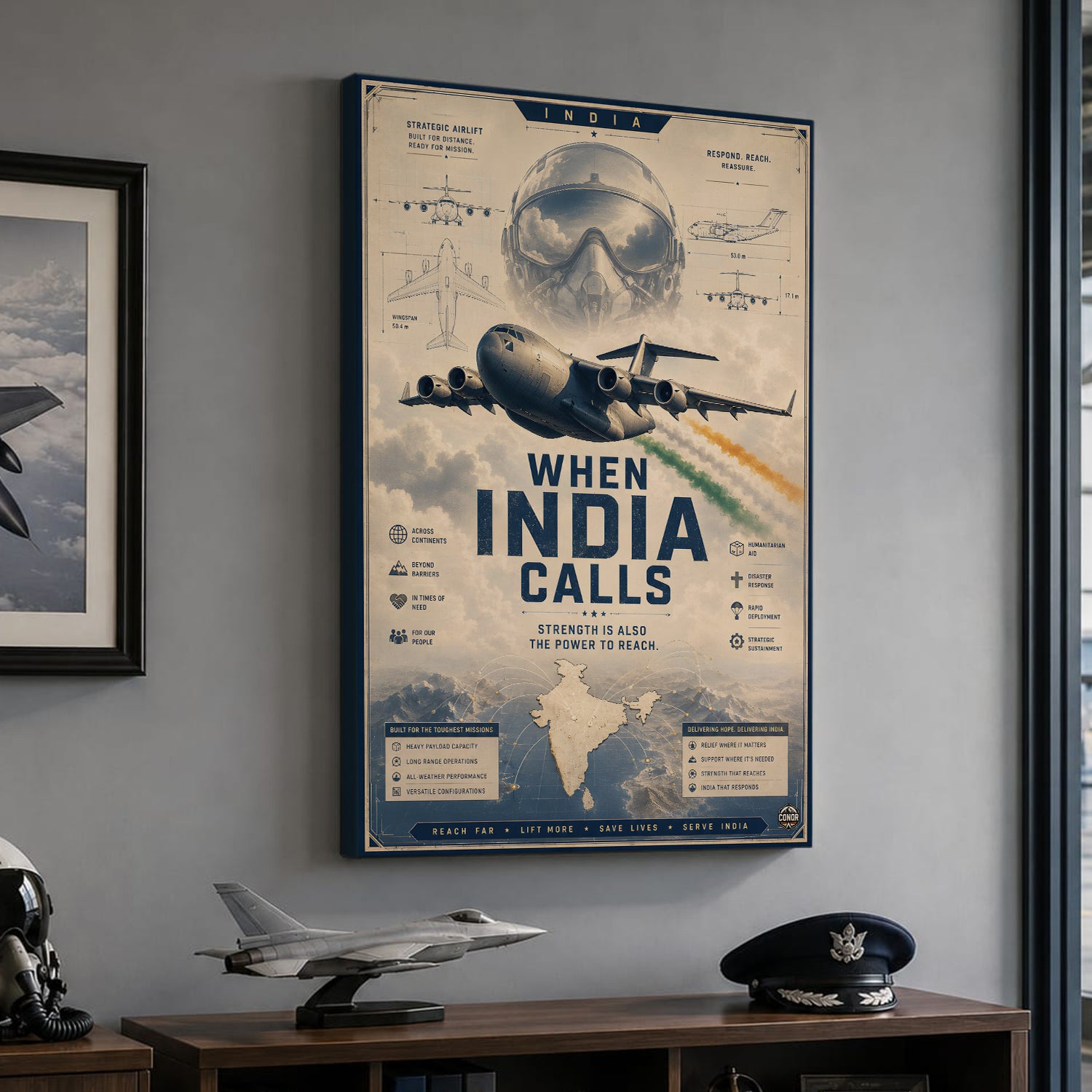 Strategic Airlift – When India Calls