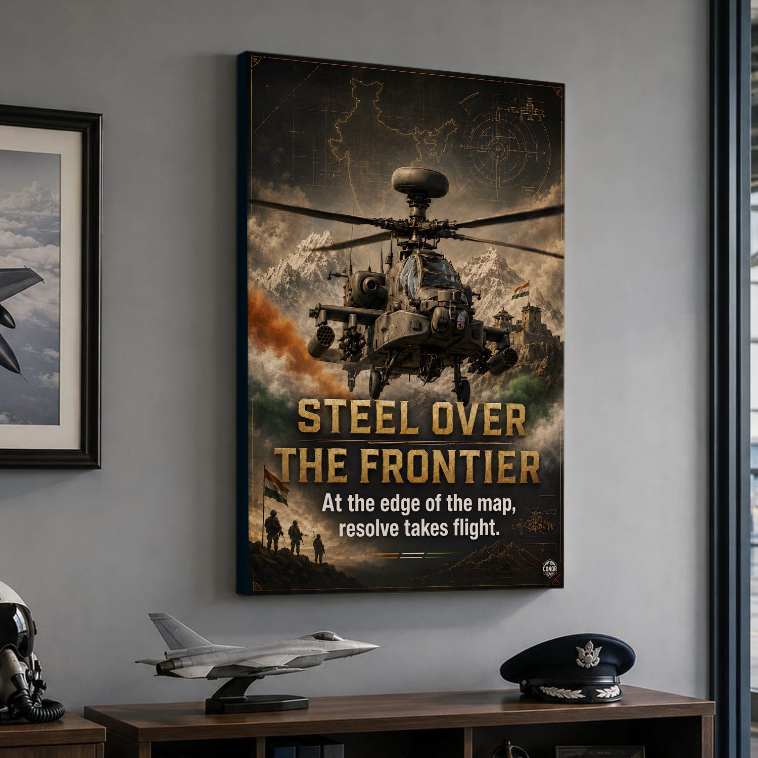 Steel Over the Frontier – Resolve Takes Flight