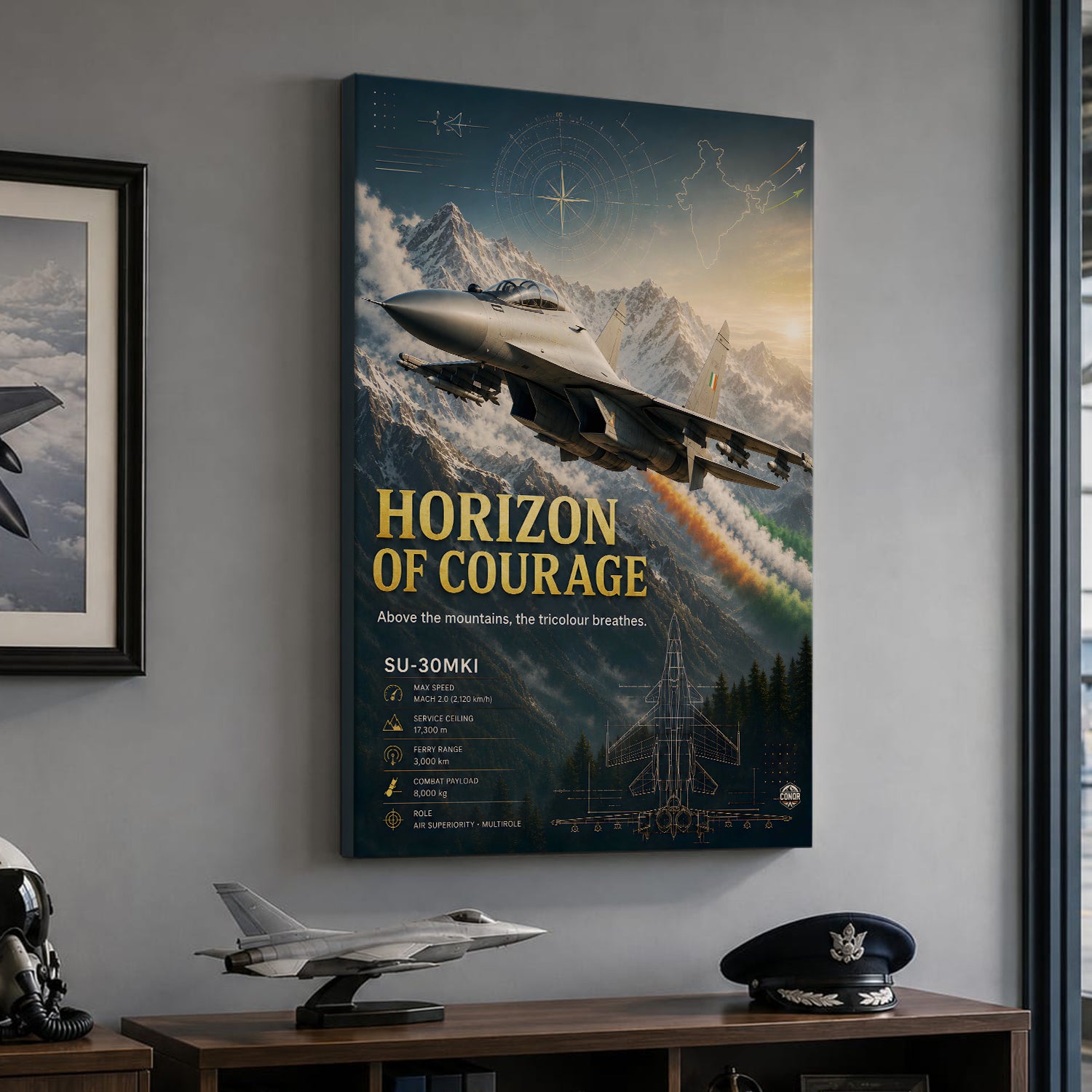 Horizon of Courage – The Tricolour Breathes